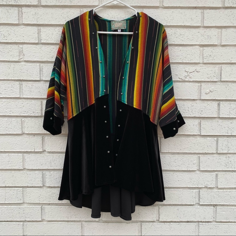 Silverado | Jessica Southwest Velvet Cardigan Blazer Medium